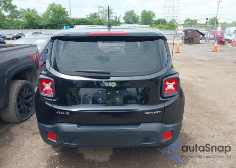 2015 Jeep Renegade Sport from USA, damaged, VIN ZACCJBAH8FPC20872